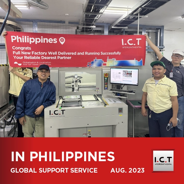 I.C.T Техническая поддержка маршрутизатора PCBA для производителя потребительской электроники на Филиппинах
