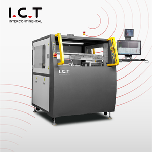 ИКТ |Он-лайн установка для селективной пайки волной припоя THT Process ICT-SS350